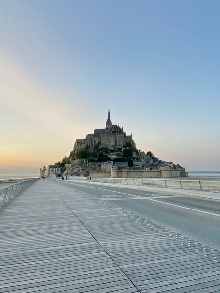 Mont saint michel, france.